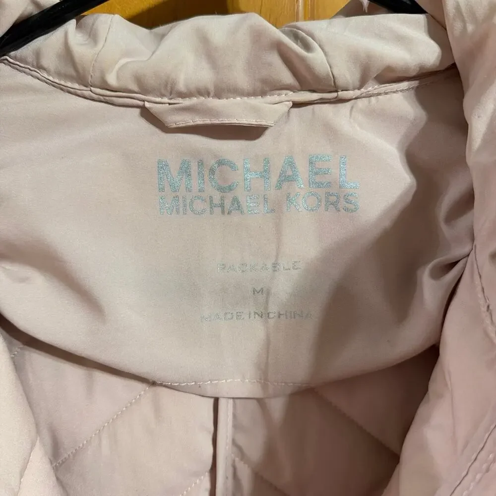 Micheal Kors Light purple Light weight Packable Jacket Size M